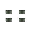 SCHALEN Scandi Ø12cm - 4er-Set - Olive - Grün, Keramik (12cm) - Björn