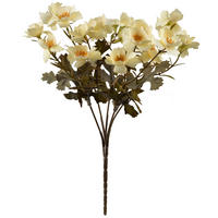 UMĚLÁ KYTICE Viridis, 28 cm - bílá/žlutá, plast (28cm) - Mondex