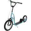 KINDERROLLER ab 5 jahre Scooter Cityroller Kinder Luftreifen verstellbar Blau - Blau, Metall (135/58/88cm) - HOMCOM
