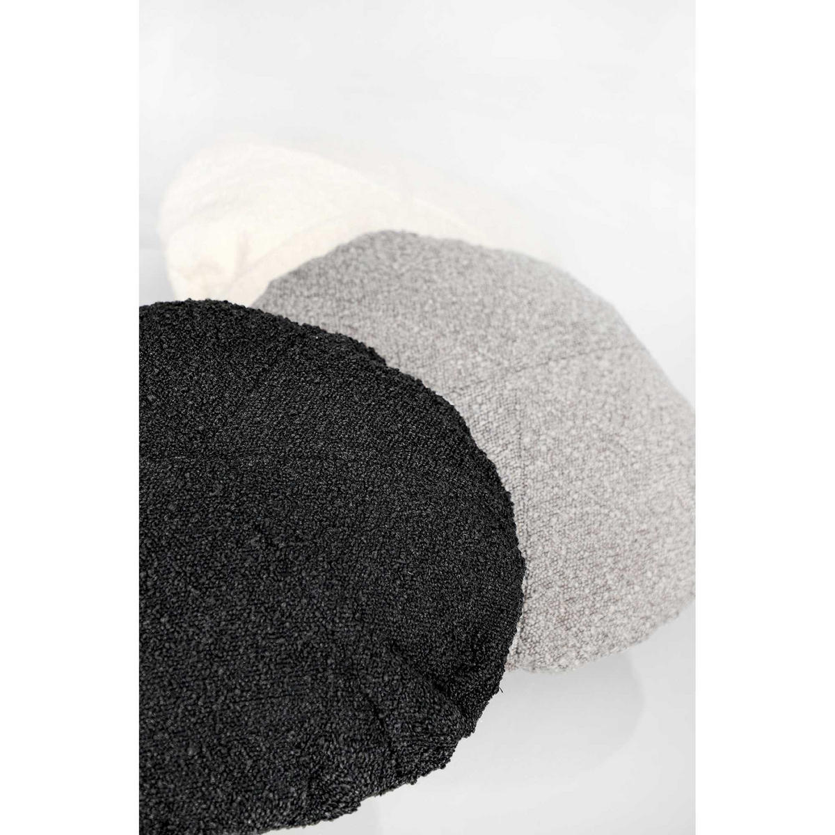 KISSEN INKL. VLIESFÜLLUNG BAY - Schwarz, Textil (45/45cm) - Schöner Wohnen