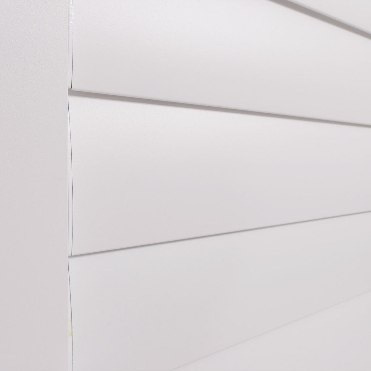 SCHIEBETÜR FÜR PERGOLA 3ER-SET Weiß 3er-Set-Set - Weiß, Metall (272/206/11cm) - MCW