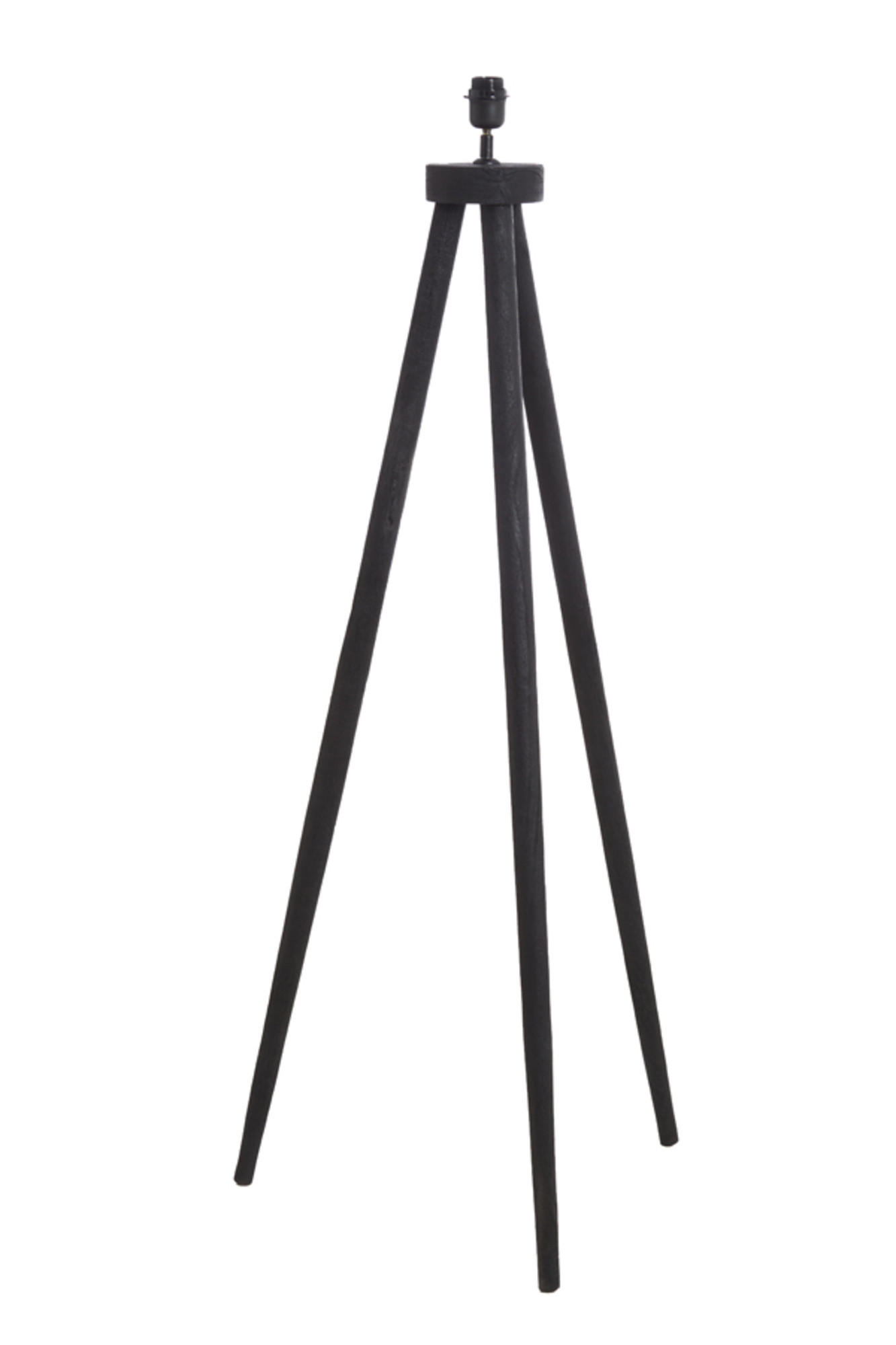 Light & Living Stehleuchte Schwarz 52x122x52 cm