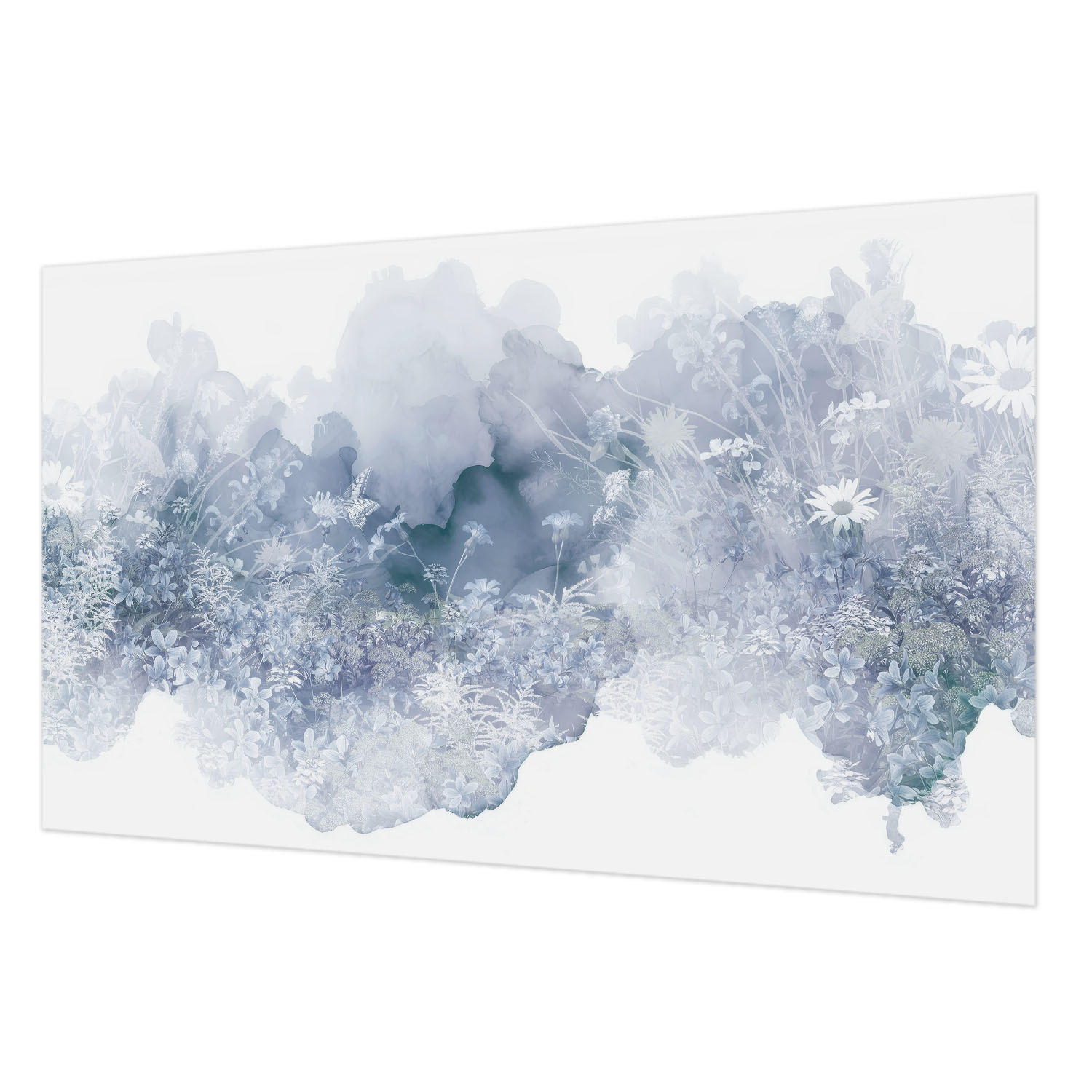 FOTOTAPETE 416x254 cm - Blumenwiese - Gelb, Textil (416/254cm) - Wallfluent