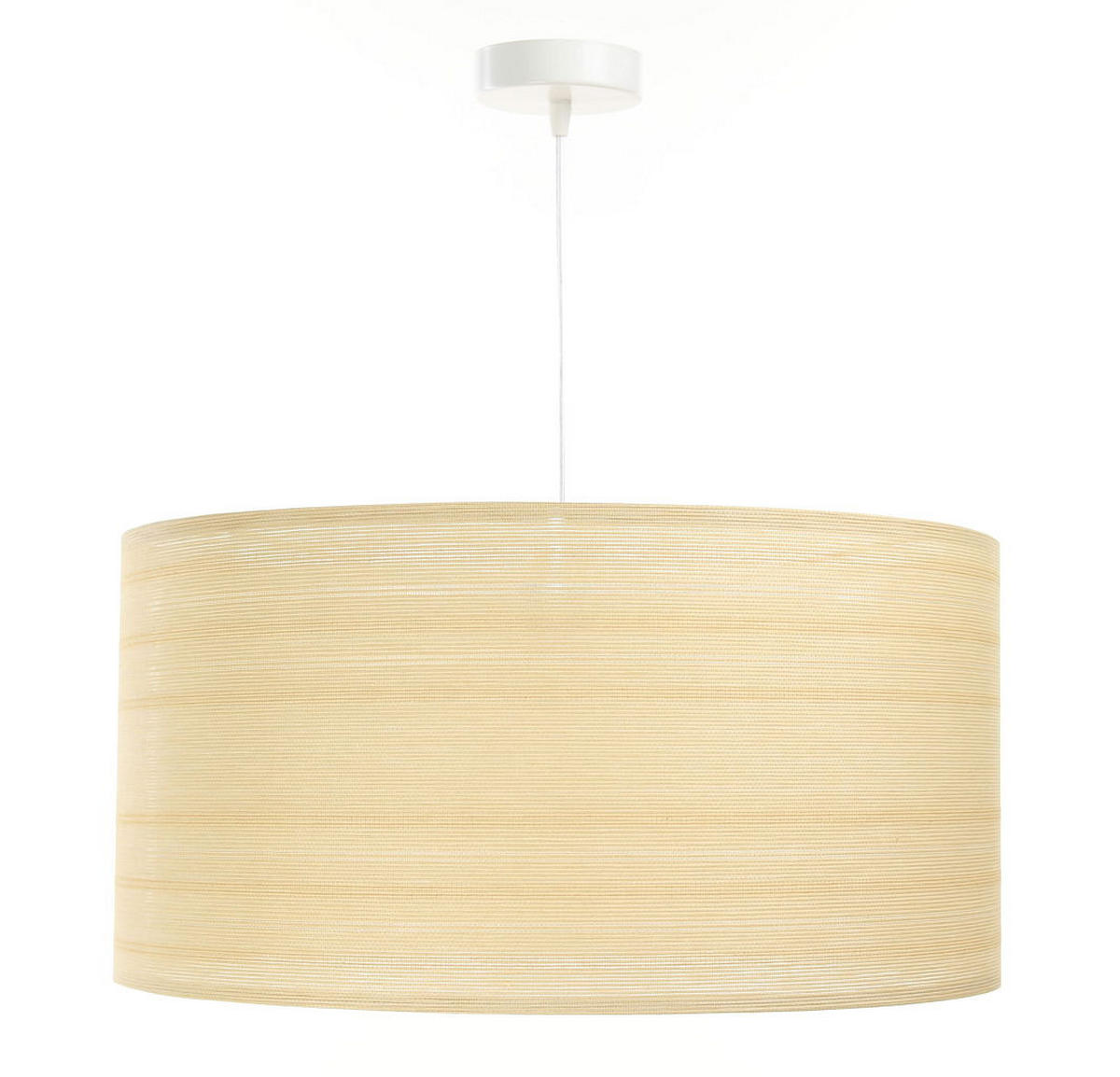 HÄNGELEUCHTE Beige 60/30 cm - Beige, Kunststoff (60/1/30cm) - ONZENO
