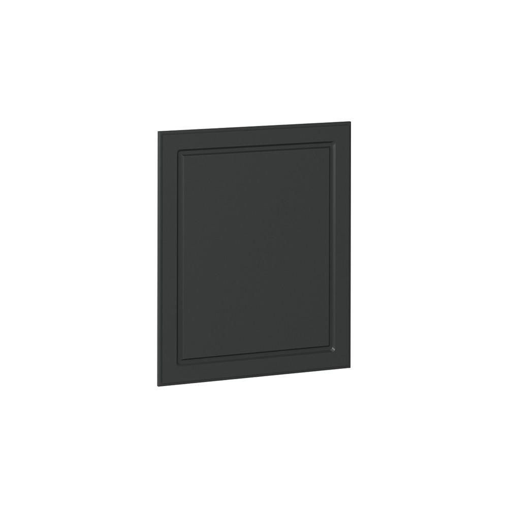 KÖKSFRONT R-Line Antracit hus på landet 59.6x71.3 cm möbelfront för halvhögt ugnsskåp 71.3/59.6/1.6 cm