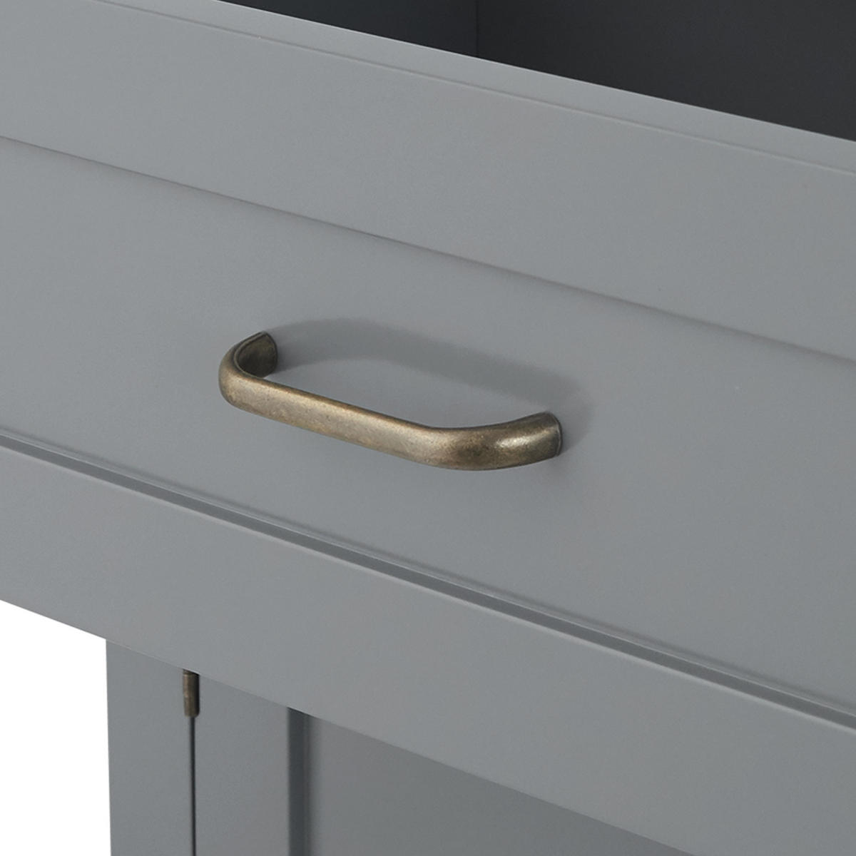 MIDISCHRANK Grau - Grau, Holzwerkstoff (33/85.7/85.7cm) - Teamson Home