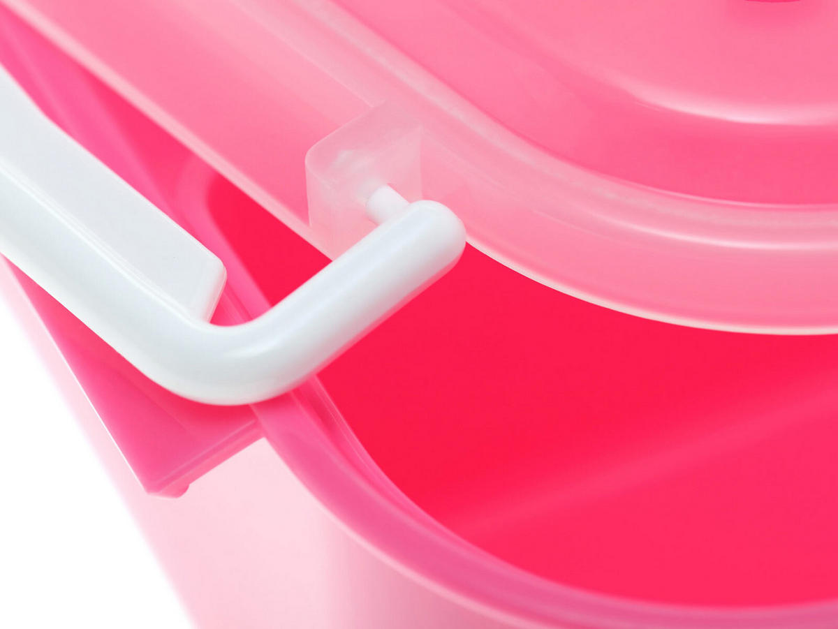 LUNCHBOX Hase, pink 17 x 11 x 7 cm - Pink/Rosa, Kunststoff (11/7/17cm) - Sigikid