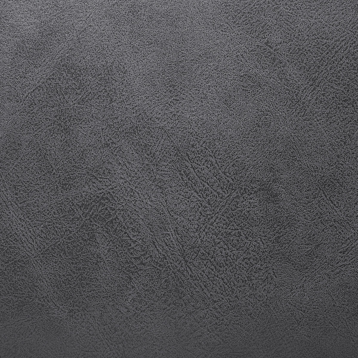 3-SITZER-SOFA Kunstleder Grau Lokka - Dunkelgrau, Textil (204/85/83cm) - Beliani