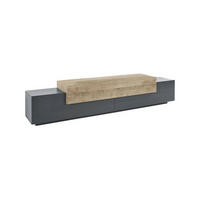 FERNSEHSCHRANK Anthrazit, Ahorn 45/240/52 cm - Schwarz, Holzwerkstoff (240/52/45cm) - DMORA
