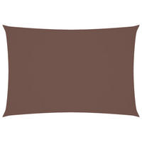 SONNENSEGEL Oxford-Gewebe Rechteckig 3x5 m Braun - Braun, Textil (500/300cm) - furnicato