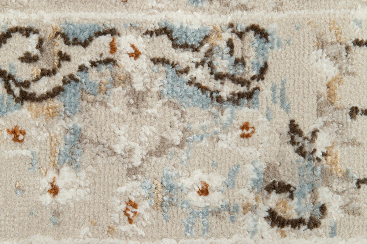 TEPPICH RETRO Weiß 140/200 cm - Weiß, Textil (140/200cm) - Tapiso