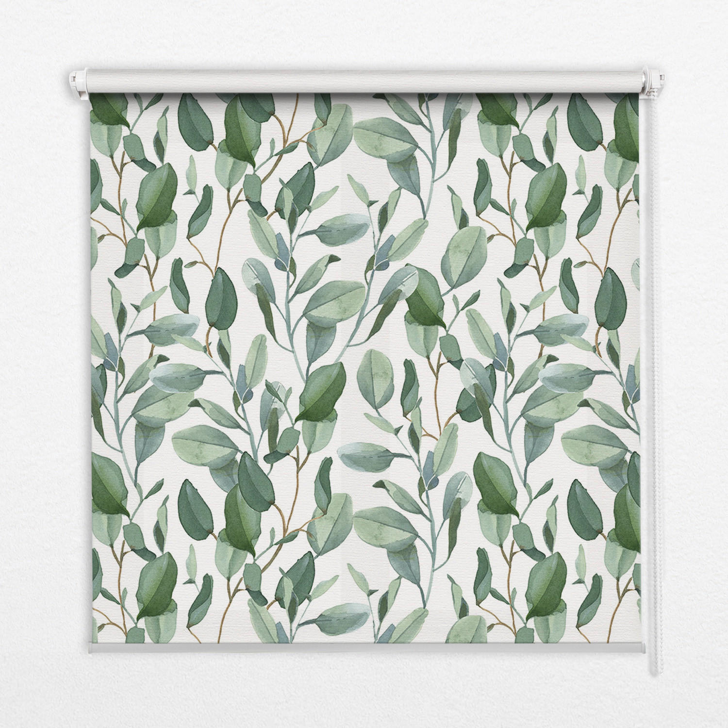 TULUP VNITŘNÍ roleta - okenní roleta - roleta - 150x140 cm - Listy na větvičkách