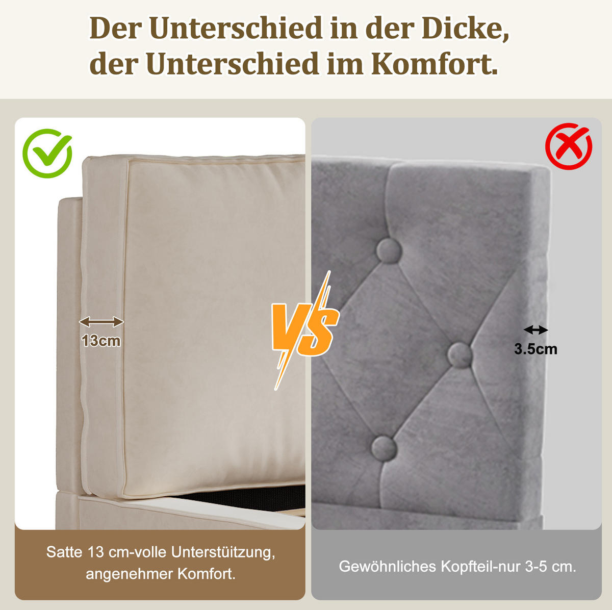 POLSTERBETT 180/200 cm mit Lattenrost und hydraulischem Bettkasten, Samt, Beige - Beige, Textil (180/200cm) - Redom