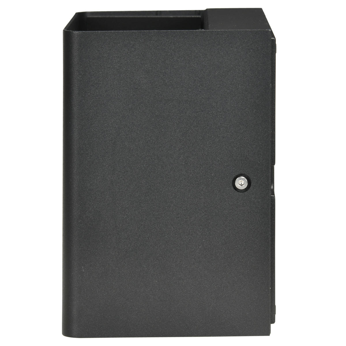 WANDLEUCHTE, Aluminium, Schwarz - Schwarz, Metall (11/13/16cm) - Outsunny