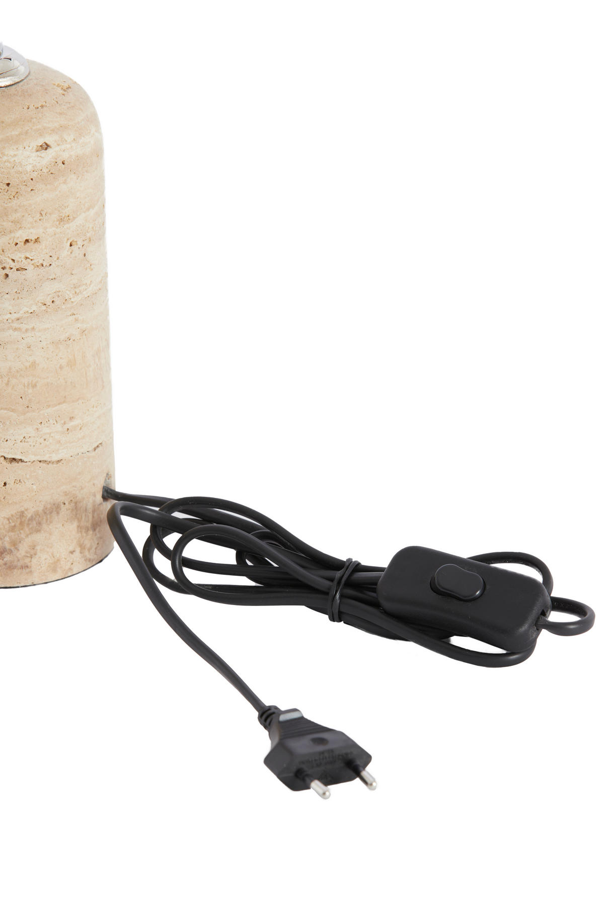 LAMPENSOCKEL Malakai Braun 9/9/18 cm - Braun, Stein (9/9/18cm) - Light & Living