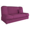 SCHLAFSOFA Gabi - Silberfarben/Violett, Holz/Kunststoff (175/80/80cm) - MIRJAN24