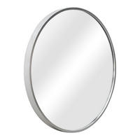 WANDSPIEGEL Modugno - Silberfarben, Glas/Metall (50/2.8/50cm) - [en.casa]