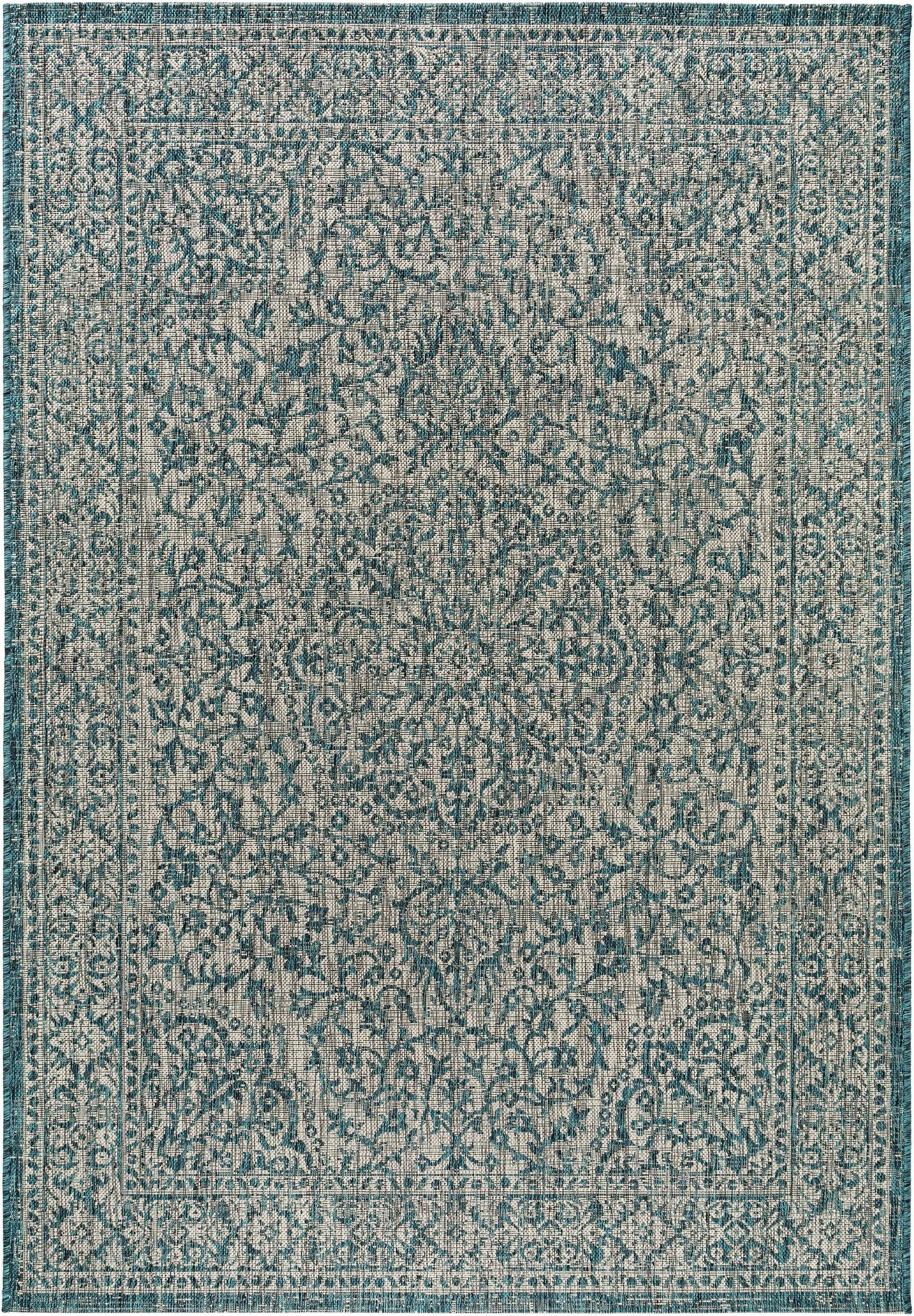 OUTDOORTEPPICH Cleo Blau 240x340 cm - Blau, Textil (240/340cm) - benuta Nest