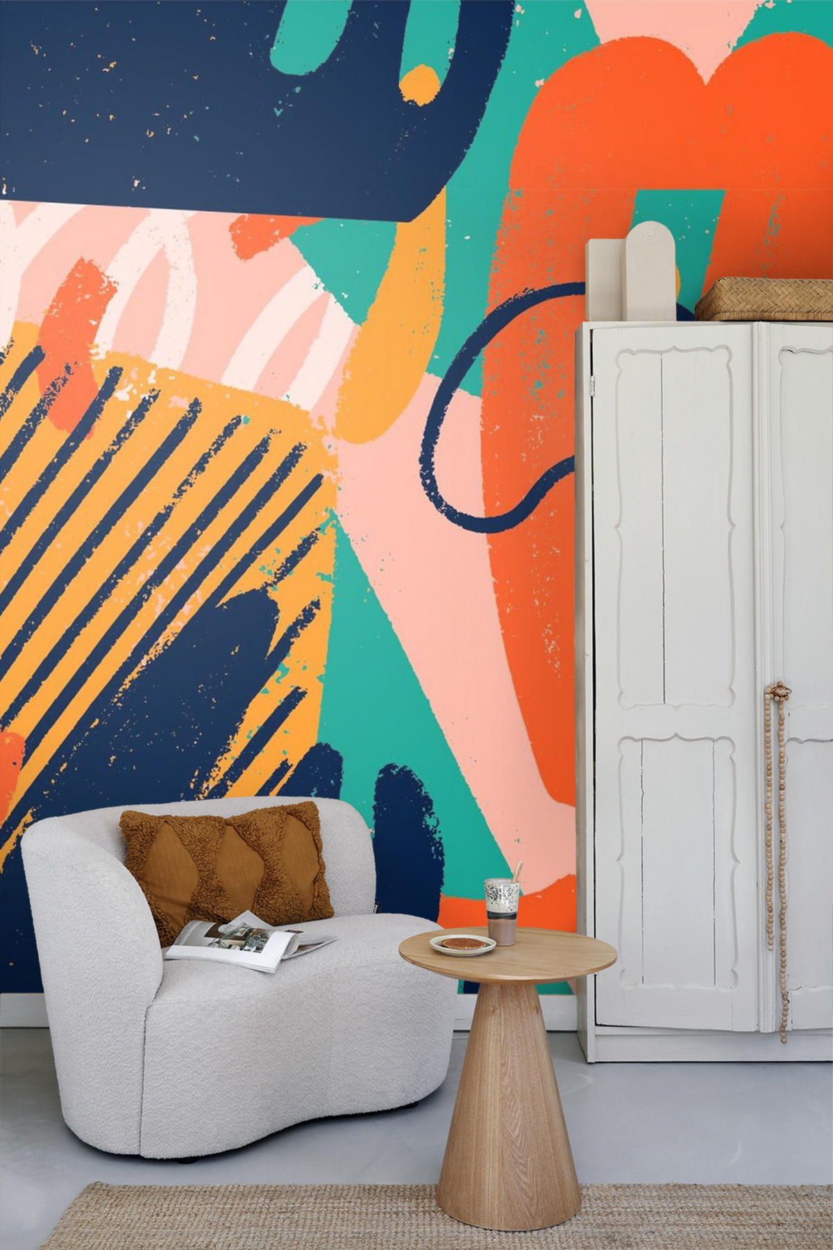 FOTOTAPETE figurative Motive 375 x 270 cm - Multicolor, Papier (375/270cm) - Sanders & Sanders