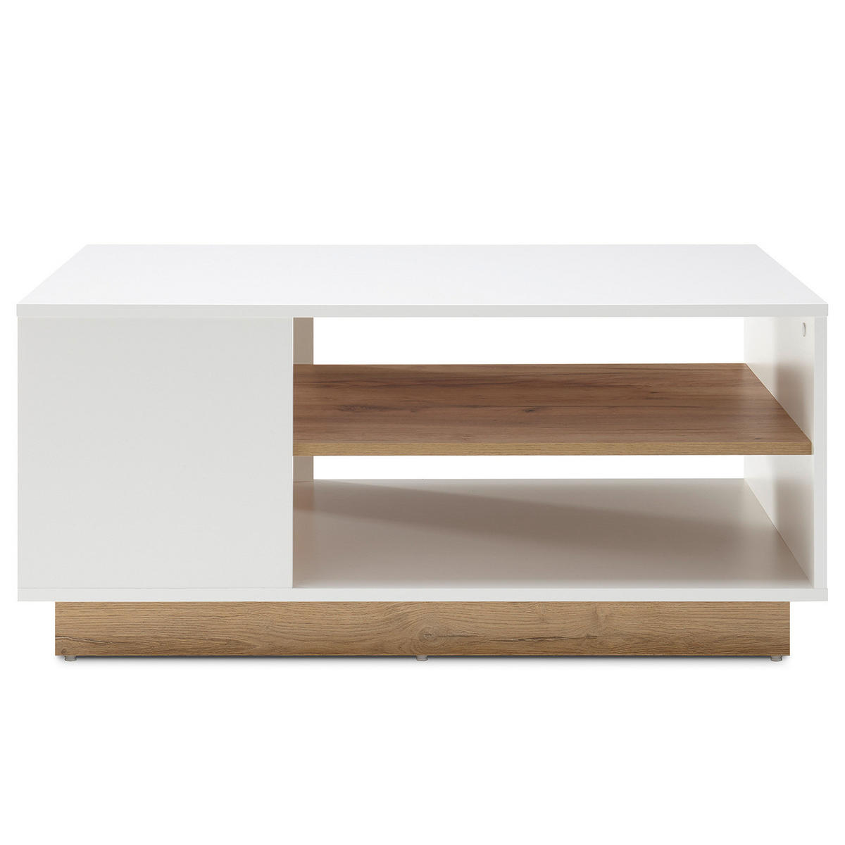 COUCHTISCH - Weiß, Holzwerkstoff (60/100/46cm) - home24