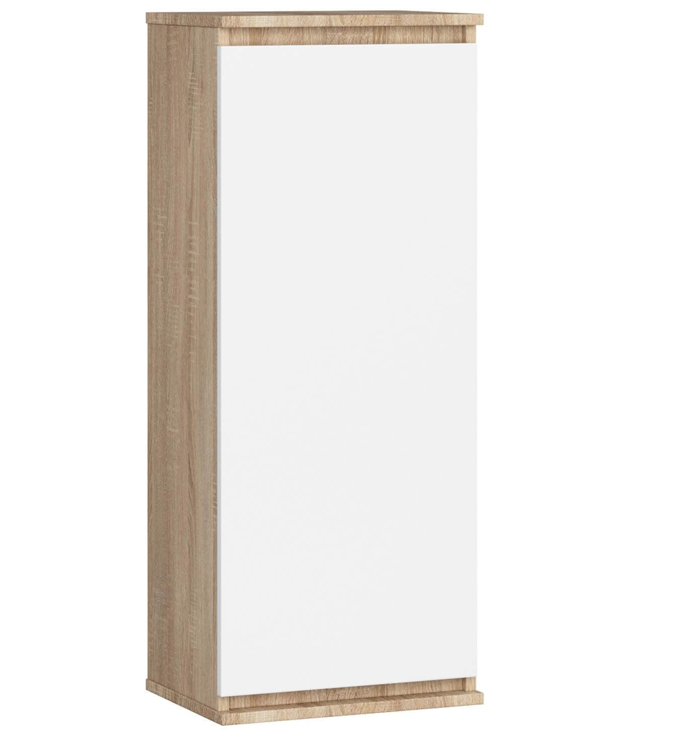 RAUMHIRSCH FURNITURE ZÁVĚSNÁ SKŘÍŇ dub Sonoma, bílá 99/40/30