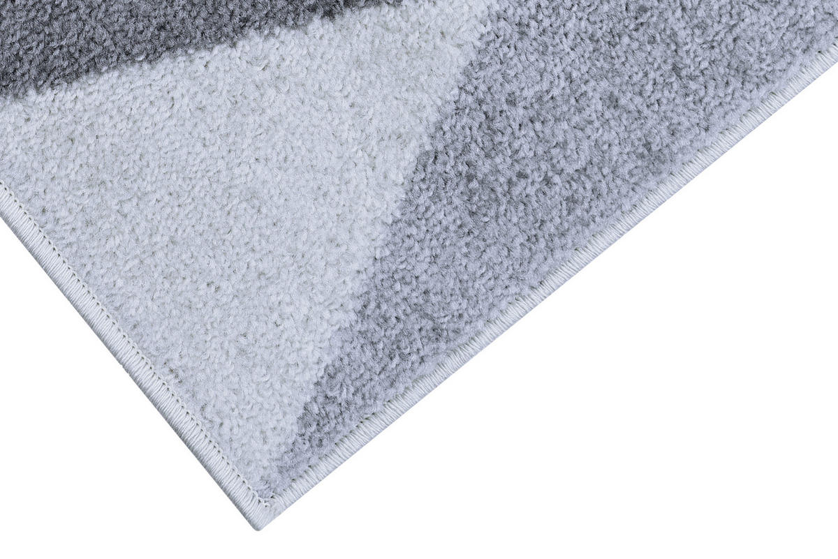 TEPPICH LAZUR Grau 300/400 cm - Hellgrau/Grau, Kunststoff (300/400cm) - Tapiso