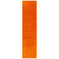 HOCHFLOR SHAGGY LÄUFER TEPPICH PALACE - Orange, Textil (80/400cm) - Snapstyle