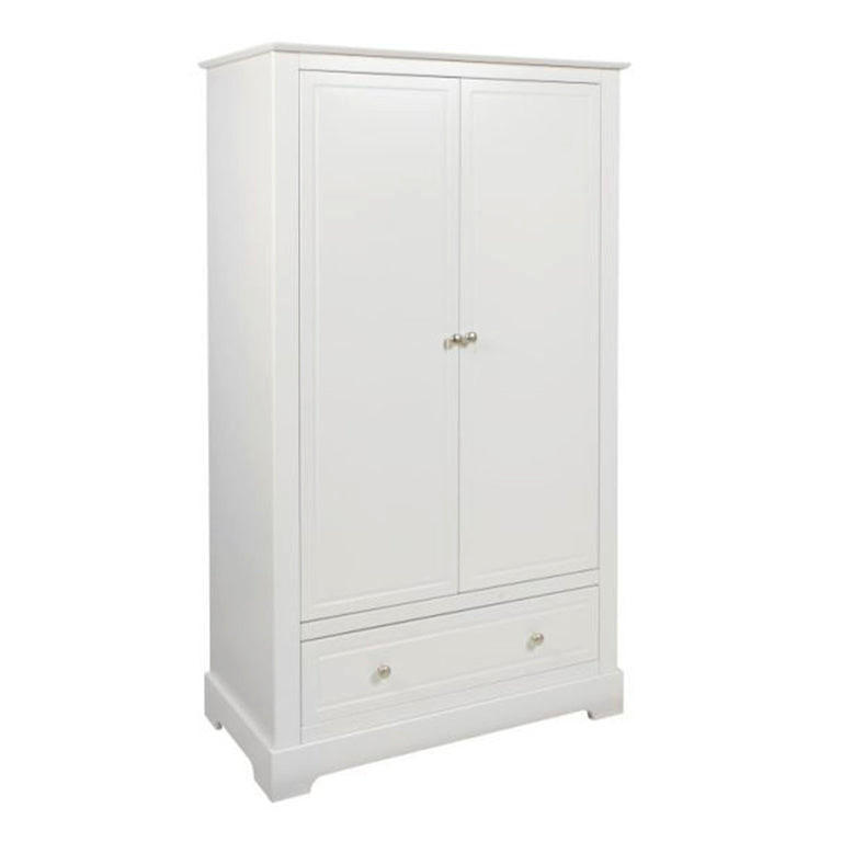 ORMAR 2 vrata Bijeli - bijela, drvni materijal (102/174/52cm) - Petits-meubles