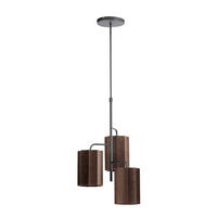 HÄNGELAMPE Edisa Braun 48/48/25 cm - Braun, Metall (48/48/25cm) - Light & Living