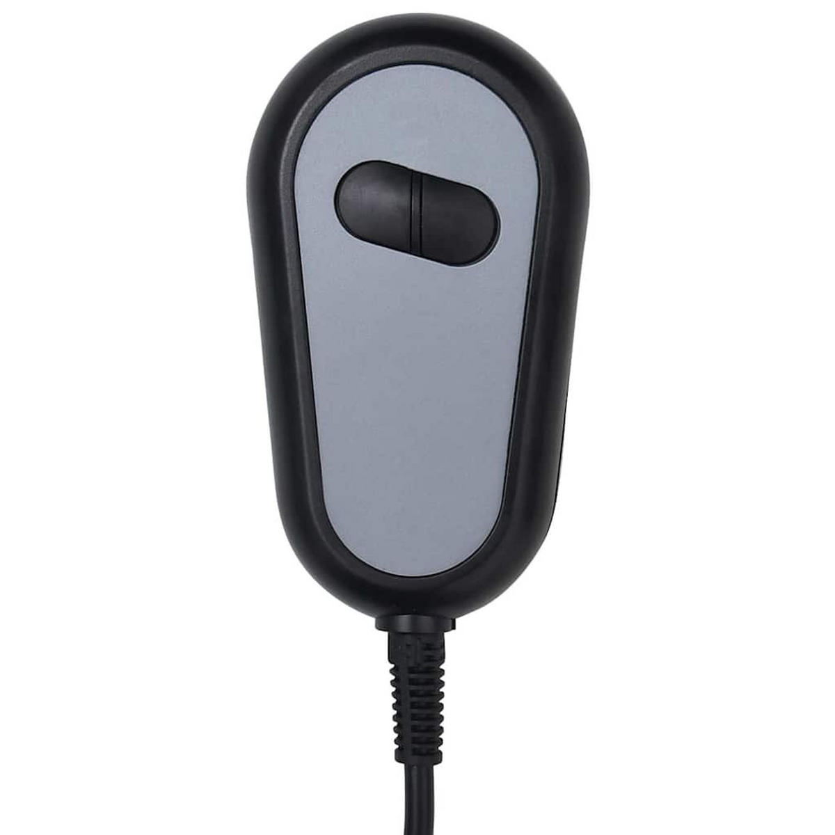 ELEKTRISCHER Massagesessel Dunkelgrün Stoff - Dunkelgrün/Schwarz, Textil (96/99.5/72.5cm) - vidaXL
