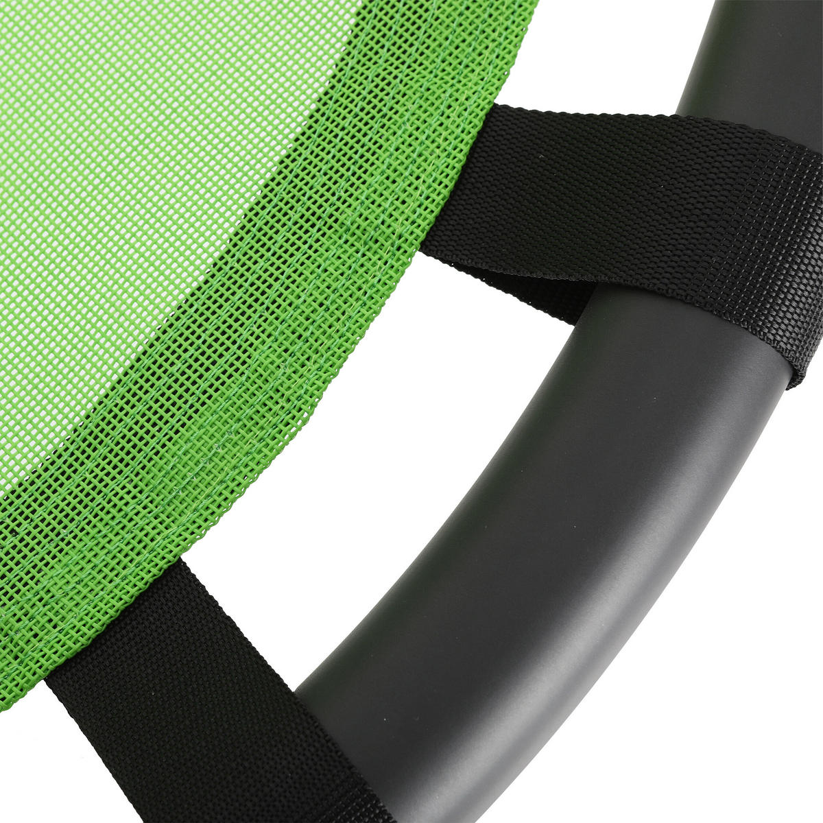 HOUPAČKA Zelená hnízdová kulatá 80 cm nastavitelná výška - různobarevná, kov/textil (80/160/80cm) - Relaxdays