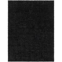 HOCHFLORTEPPICH 160/213 cm Schwarz - Schwarz, Naturmaterialien/Kunststoff (160/213cm) - LIVABLISS