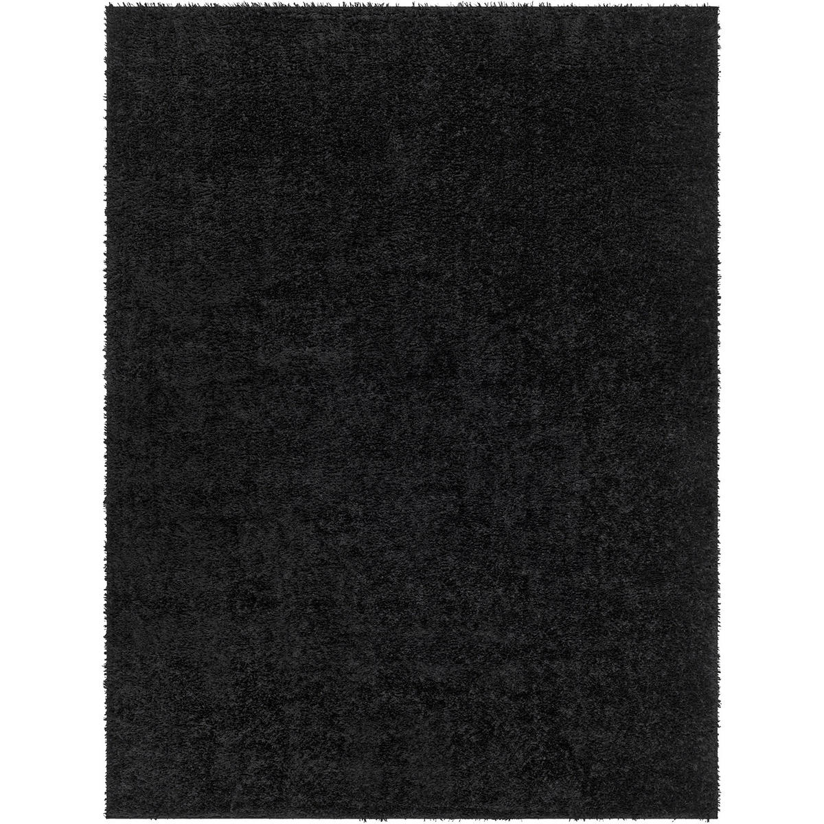 HOCHFLORTEPPICH 160/213 cm Schwarz - Schwarz, Naturmaterialien/Kunststoff (160/213cm) - LIVABLISS