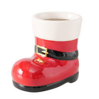 BLUMENTOPF Booty - Rot, Stein (13/17/20cm) - Boltze Home