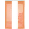 VORHANG 2ER SET HxB 245x60 cm Orange - Orange, Textil (60/245cm) - Gardinenbox