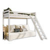 ETAGENBETT SIDNEY 90x200 in Weiß / Creme - Creme/Weiß, Holz/Holzwerkstoff (90/200cm) - Deine Möbel 24