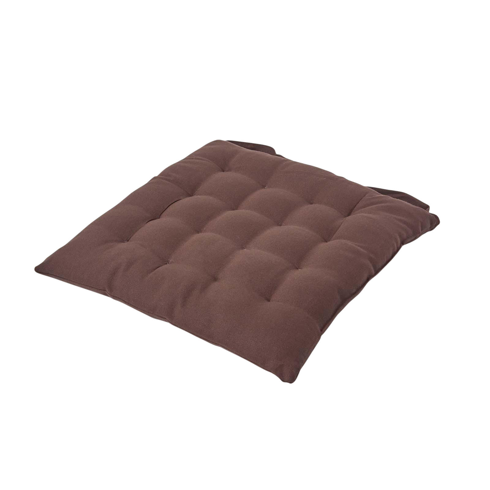 STUHLKISSEN braun 40/40/6,5 cm - Braun, Textil (40/40/6.5cm) - Homescapes