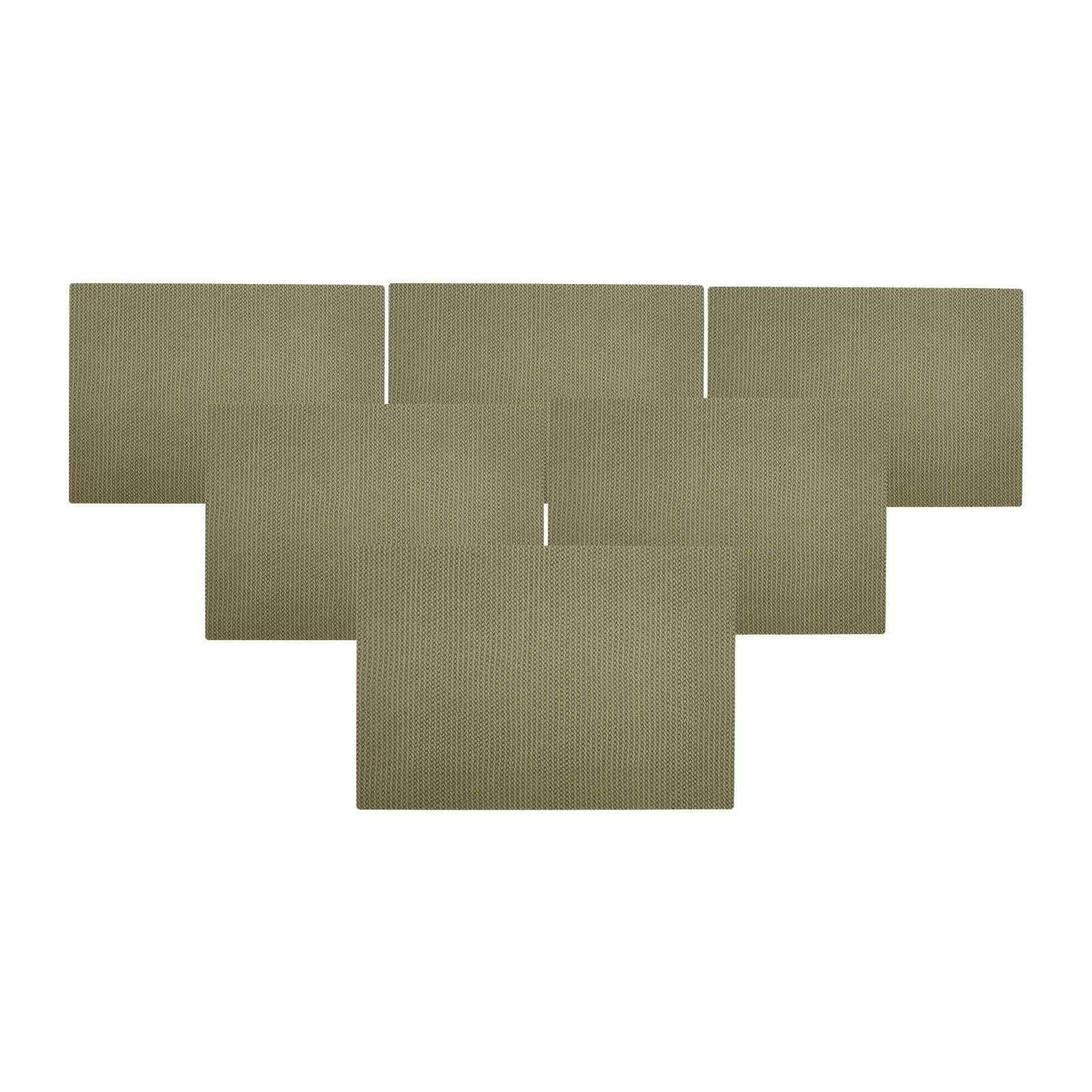 PLATZMATTEN Fenya Grün 43 x 30 cm 6er Set - Grün, Kunststoff (43/30/0.2cm) - Ritzenhoff Breker