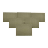 PLATZMATTEN Fenya Grün 43 x 30 cm 6er Set - Grün, Kunststoff (43/30/0.2cm) - Ritzenhoff Breker