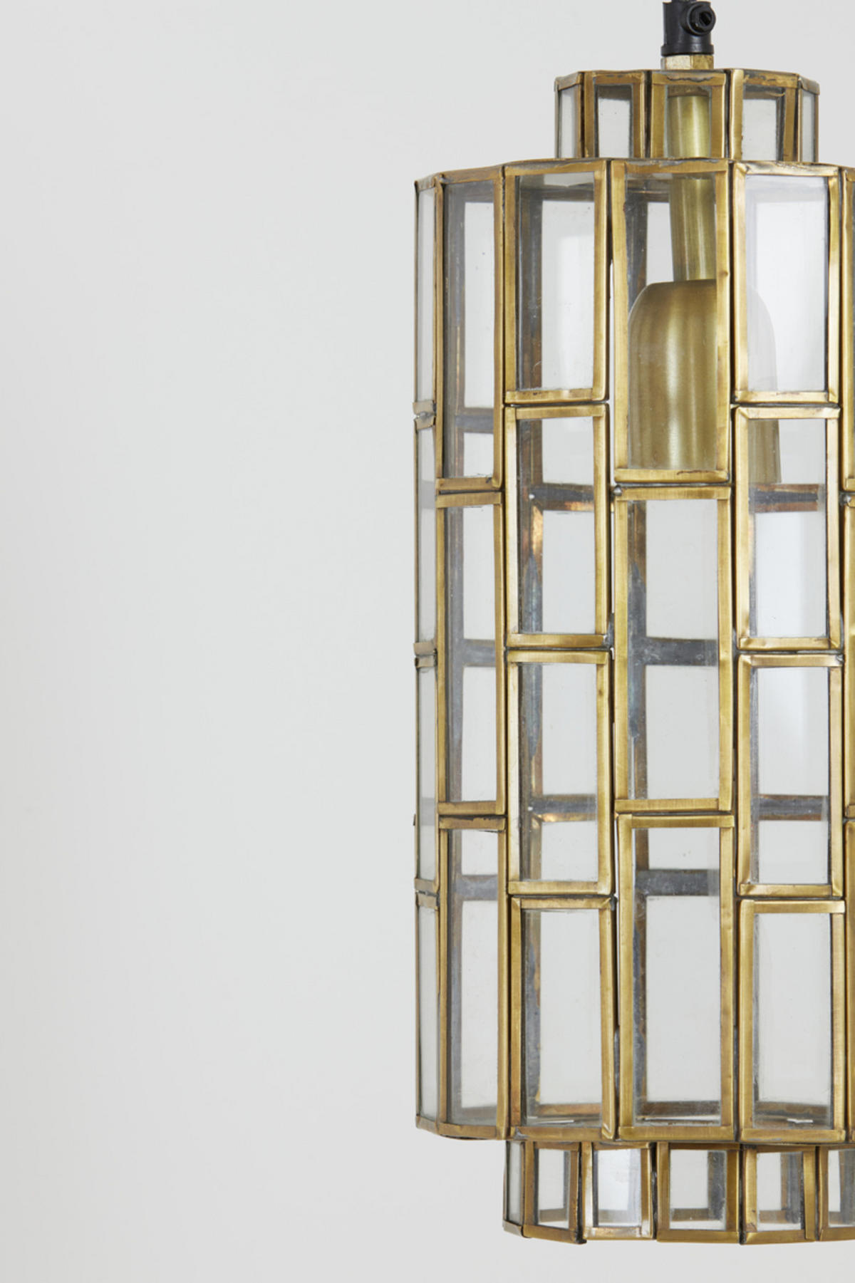 HÄNGELAMPE Søstrene Bronze Ø15/31 cm - Bronzefarben, Metall (15/15/31cm) - Light & Living