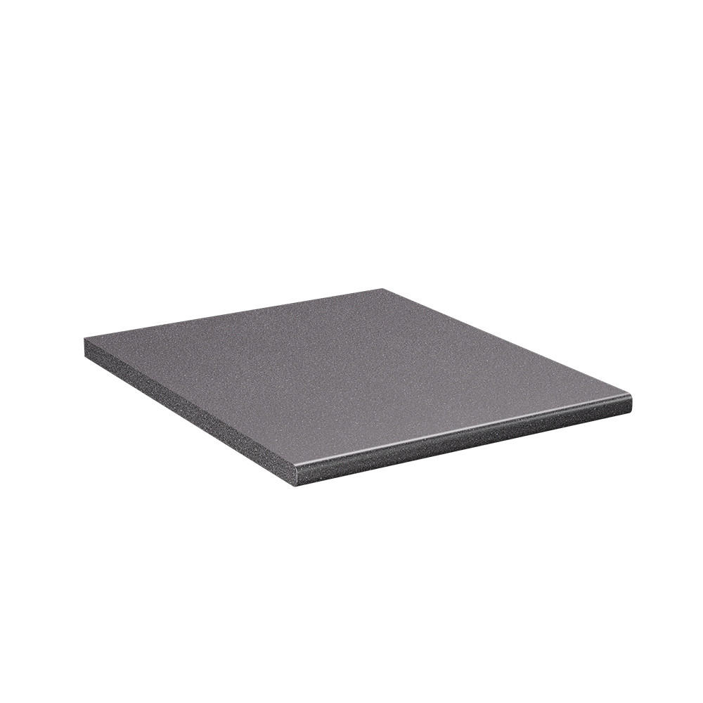 KÜCHENARBEITSPLATTE R-Line, Granit, 50 cm - Anthrazit, Holzwerkstoff (50/2.8/60cm) - Vicco