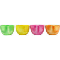 SCHÄLCHEN Portofino 4er-Set - Multicolor, Metall (11.2cm) - FURNARO