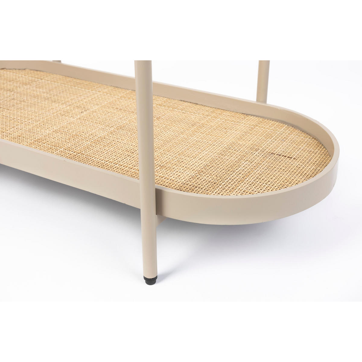 KONSOLENTISCH Amaya Konferenztisch / Wandtafel Holz 85x39 Beige - Beige, Holz (39/85/76cm) - Housecraft Living