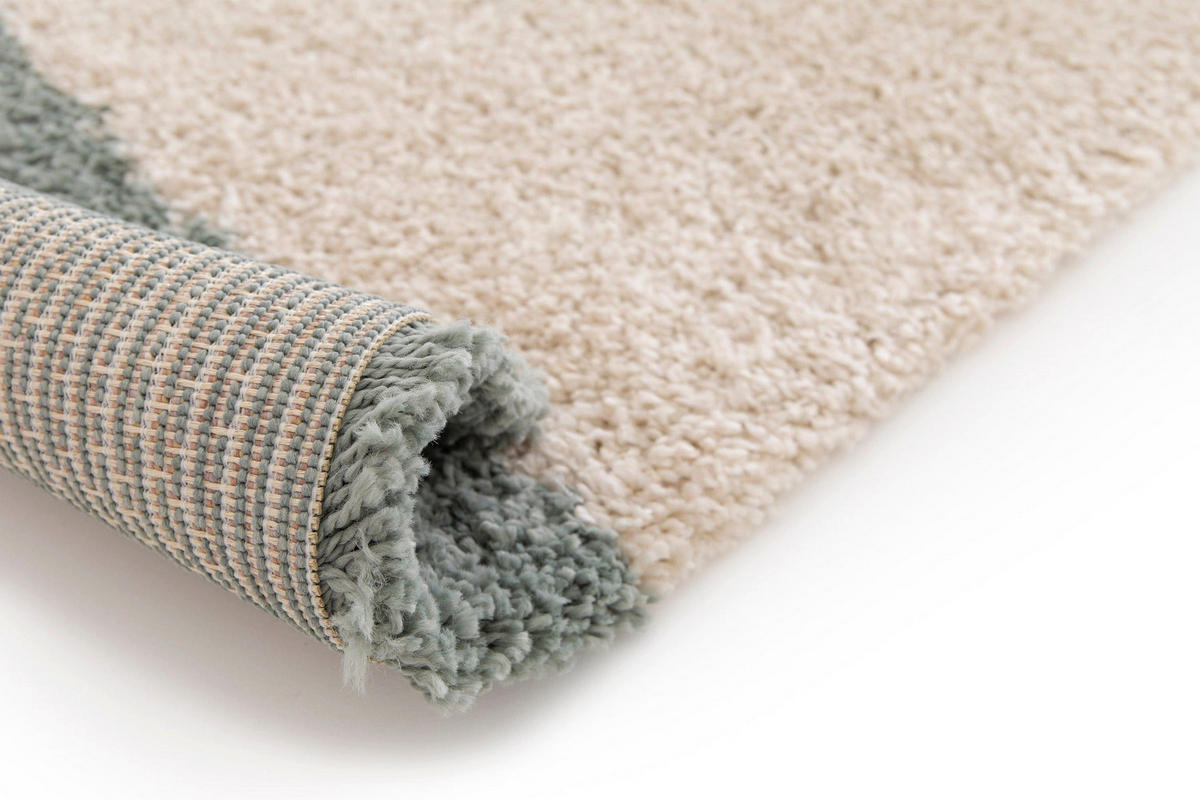 TEPPICH dicker und bequemer Shaggy grün - Grün, Textil (120/170cm) - AFK Living