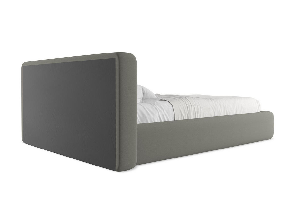 POLSTERBETT mit Bettkasten und Lattenrost 180x225 Beige - Greige/Beige, Kunststoff/Textil (140/200cm) - Makamii