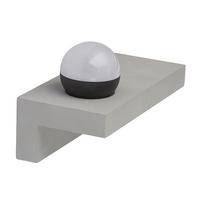 LED WANDLEUCHTE TIMO Grau Beton - Grau, Metall (30/17.5/15cm) - Globo Lighting