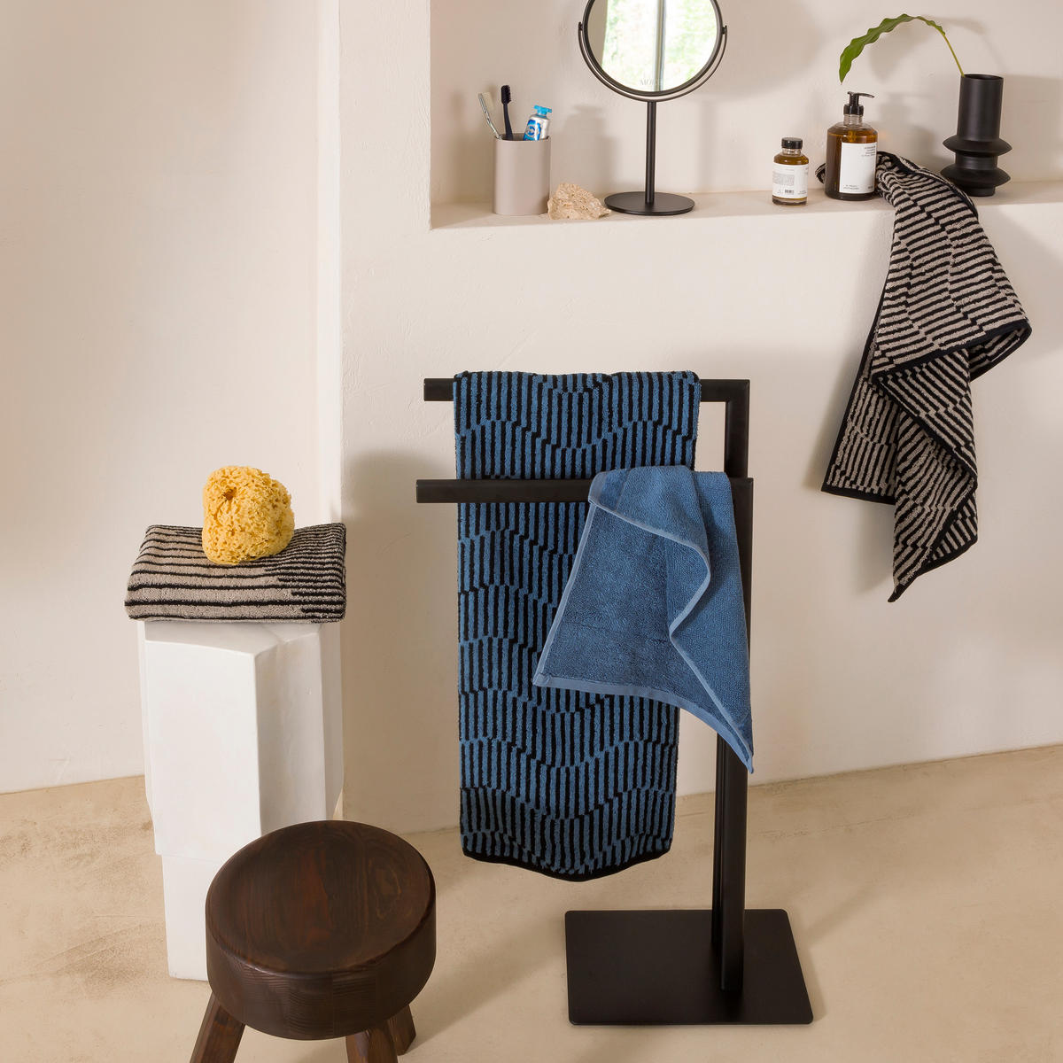 DUSCHTUCH ILLUSIONS - Kaschmir, Textil (67/140cm) - MÖVE