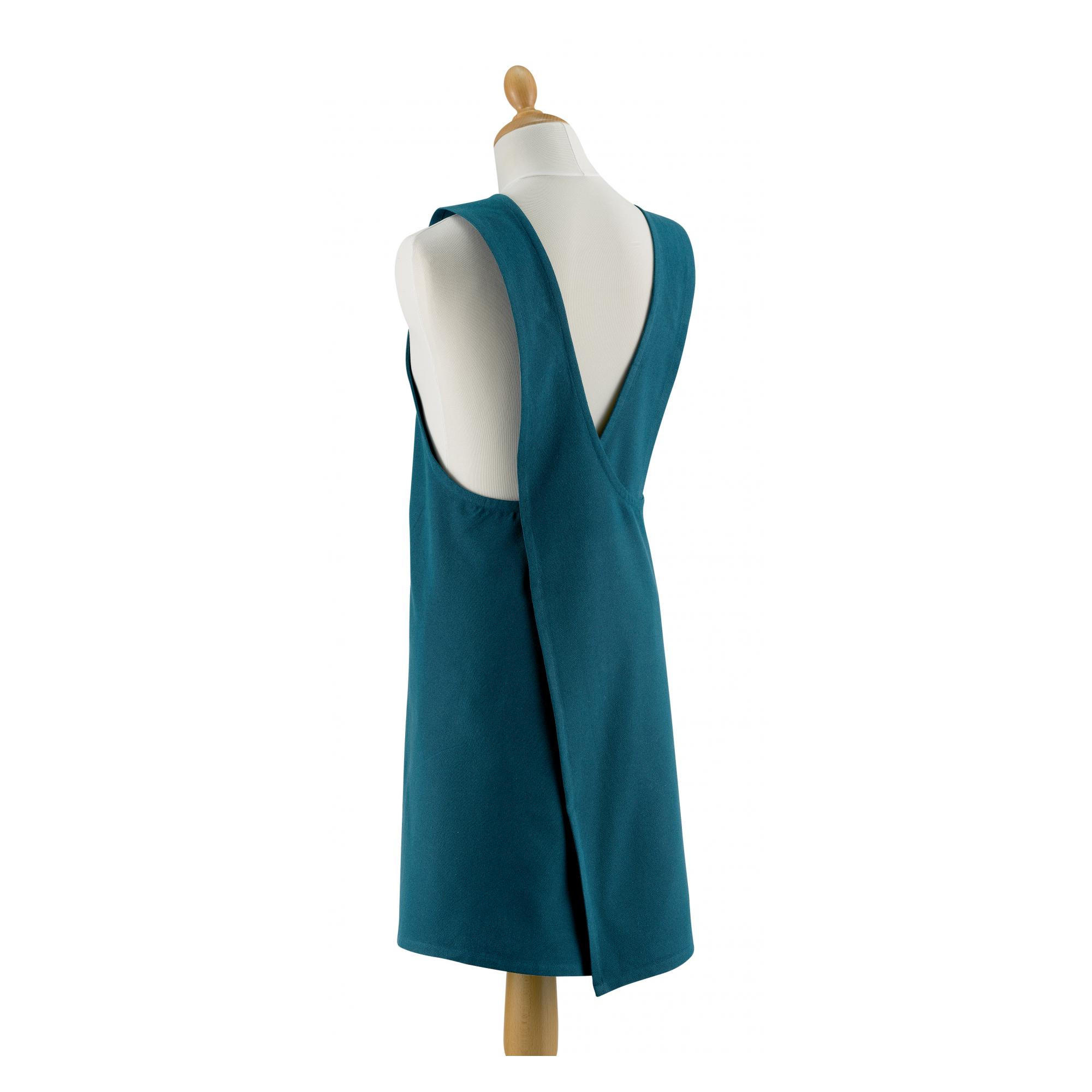 KÜCHENSCHÜRZE Gen pfau 120 x 85 cm - Blau, Textil (120/85cm) - Winkler