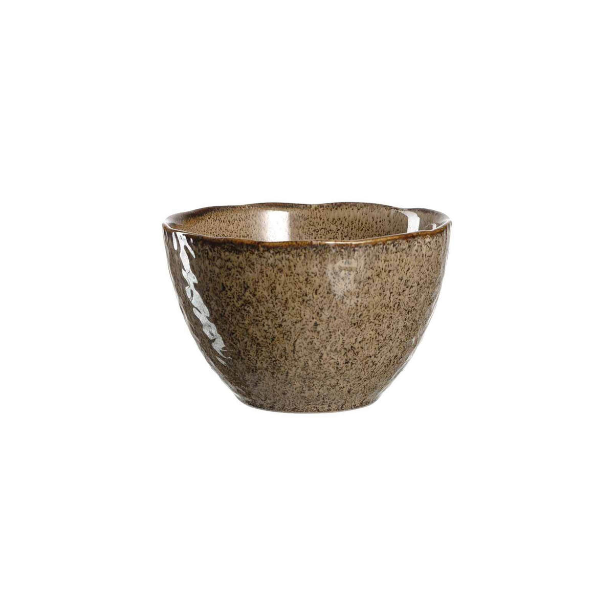 GESCHIRRSET Matera anthrazit-beige 6er Set - Anthrazit/Beige, Keramik (1/1/1cm) - Leonardo Living