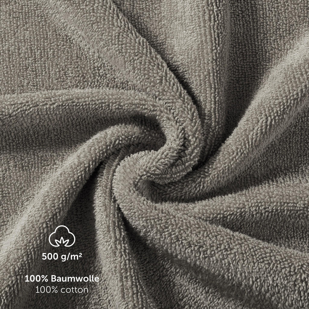 Thumbnail - Blumtal Saunatuch, Schwarz, Textil, Rechteckig, 80x200 cm, Oeko-Tex® Standard 100, Freizeit, Wellness, Saunatücher